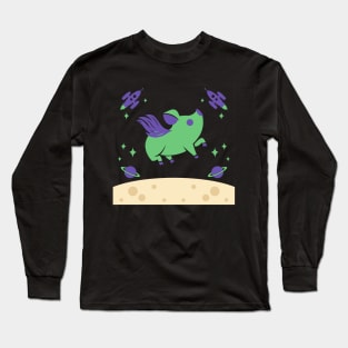 Pigs over a moon Long Sleeve T-Shirt